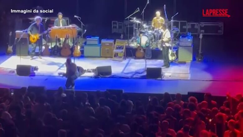 Ben Harper, show all'Auditorium di Roma tra le coreografie di due bambine