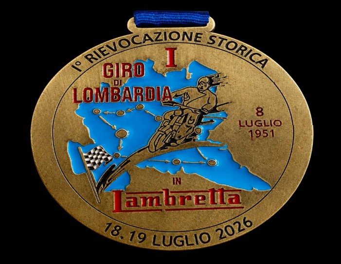 La Lambretta torna a fare la storia: il 18 e 19 luglio la Prima Rievocazione Storica del Giro di Lombardia