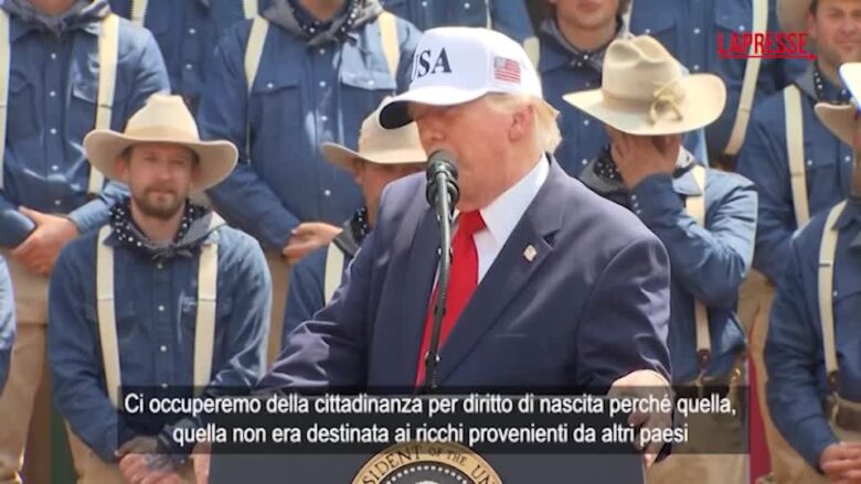 Usa, Donald Trump: "Ci occuperemo dello ius soli, non è stato ideato per i ricchi cinesi"