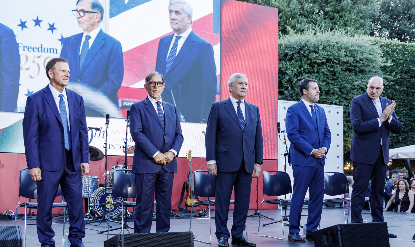 Italia-Usa, a Villa Taverna prove di dialogo. Tajani-Salvini: “Amicizia più forte di ogni polemica” Italia-Usa, a Villa Taverna prove di dialogo. Tajani-Salvini: “Amicizia più forte di ogni polemica”