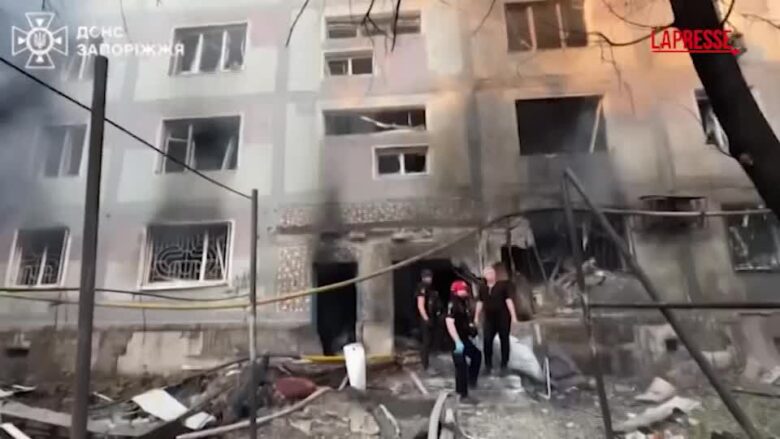 Ucraina, attacco russo su Zaporizhzhia: 2 morti e almeno 20 feriti