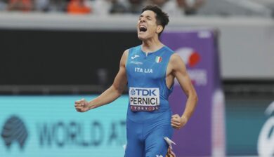 Francesco Pernici, tempo record negli 800 metri: battuto Fiasconaro dopo 53 anni