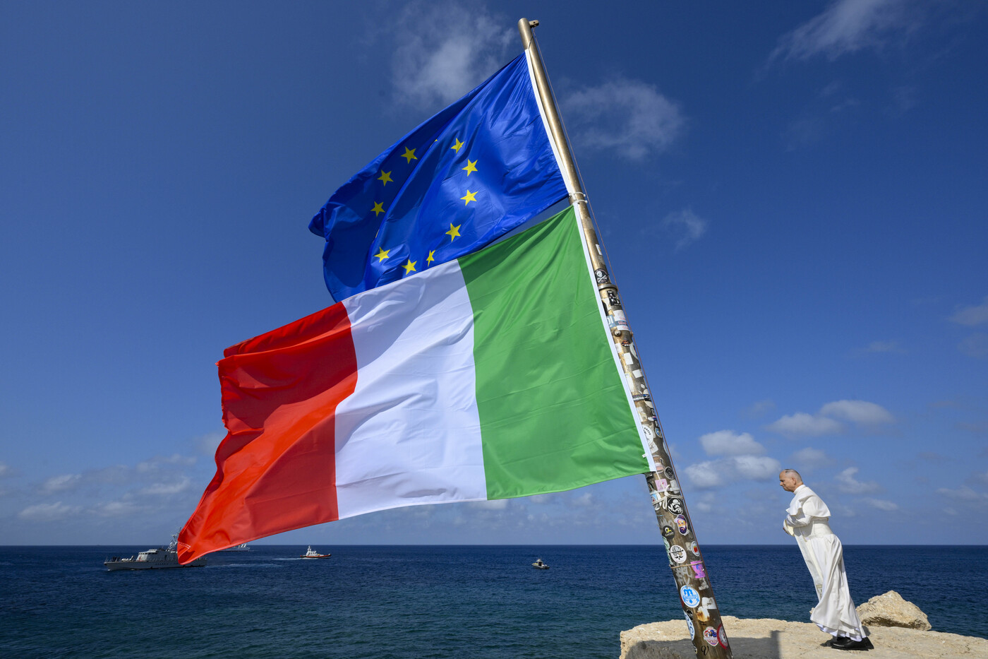 papa leone xiv a lampedusa europa chiamata a una responsabilit224 epocale da Lapresse.it papa leone xiv a lampedusa europa chiamata a una responsabilit224 epocale