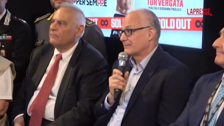 Ultimo a Tor Vergata, Gualtieri: "Metodo Giubileo è diventato metodo Roma"