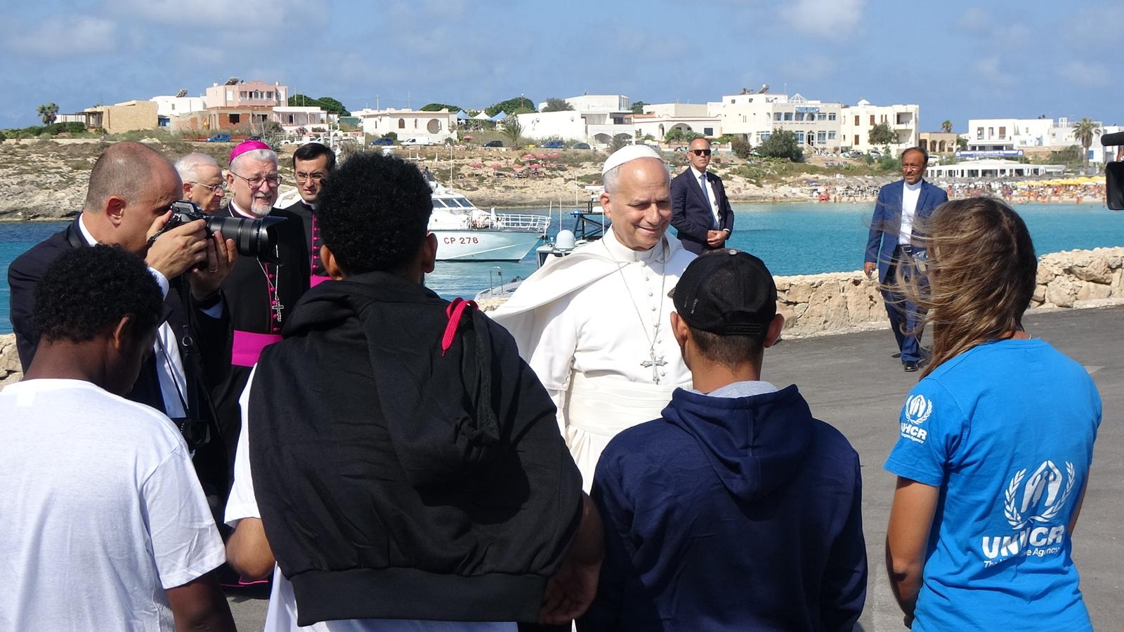Papa Leone XIV a Lampedusa: “Il mondo sia più umano per tutti” – La diretta Papa Leone XIV a Lampedusa: “Il mondo sia più umano per tutti” – La diretta