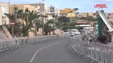 Papa Leone a Lampedusa, l'isola blindata per l'arrivo del Pontefice