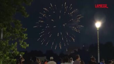 Usa, i fuochi d'artificio a Philadelphia per il 4 luglio