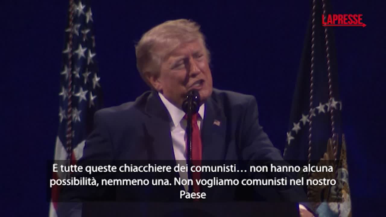 usa trump attacca il comunismo cancro da estirpare da Lapresse.it usa trump attacca il comunismo cancro da estirpare