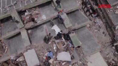 Venezuela, la devastazione provocata dal terremoto: il video dal drone