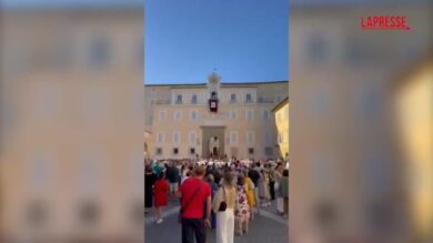 Papa Leone XIV a Castel Gandolfo: "Spero di poter fare sport"