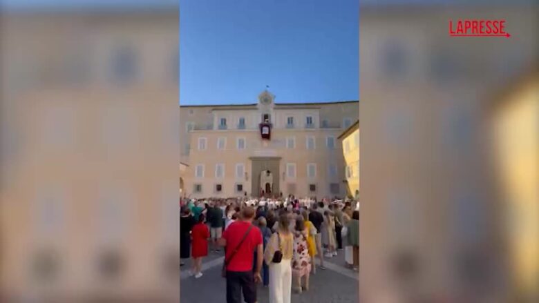 Papa Leone XIV a Castel Gandolfo: "Spero di poter fare sport"
