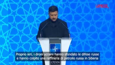 Vertice Nato, Zelensky: "Nessuno come noi contro droni, adesione ad Alleanza sarebbe naturale"