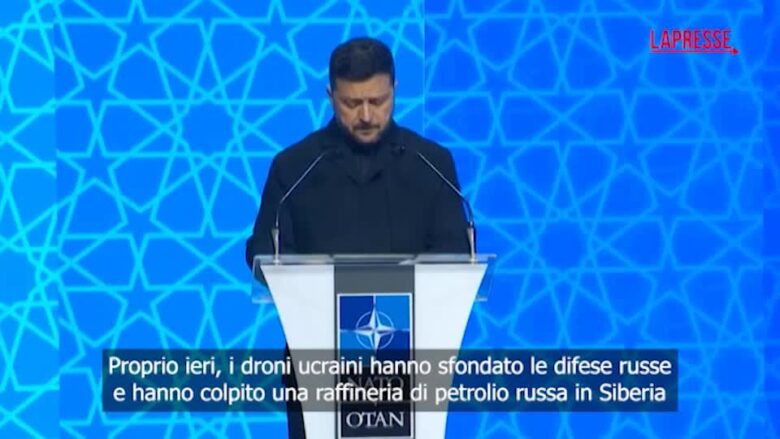 Vertice Nato, Zelensky: "Nessuno come noi contro droni, adesione ad Alleanza sarebbe naturale"