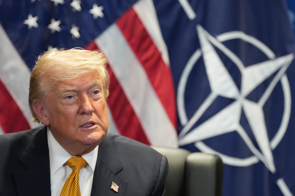 Donald Trump al vertice della NATO ad Ankara (Foto AP/Alex Brandon)