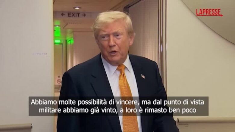 Iran, Trump: "Teheran vuole accordo ma non so se è in grado di rispettarlo"