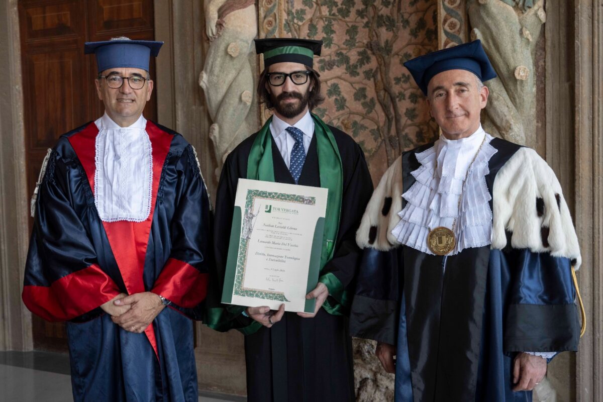 Leonardo Maria Del Vecchio, laurea honoris causa in Diritto, innovazione tecnologica e sostenibilità Leonardo Maria Del Vecchio, laurea honoris causa in Diritto, innovazione tecnologica e sostenibilità