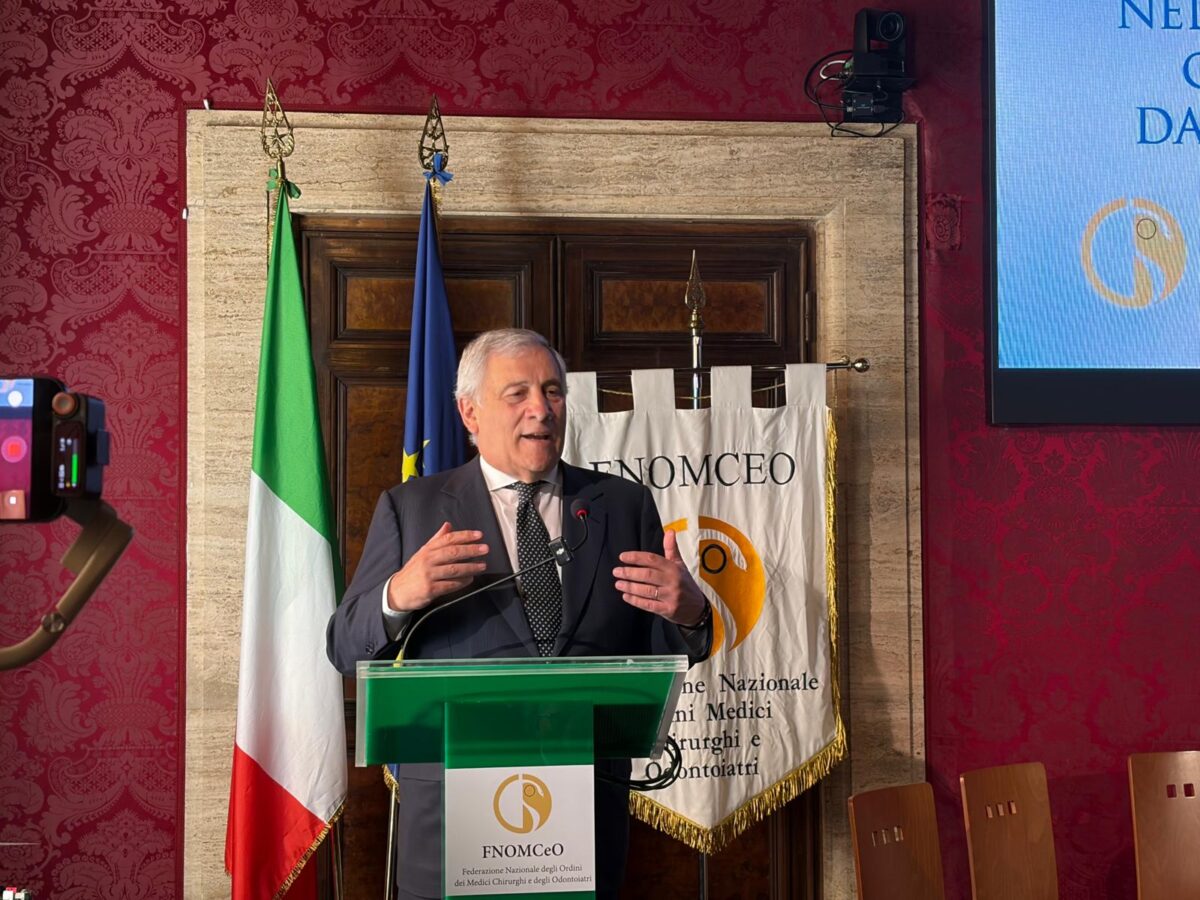 Tajani su libera professione medici ed Enpam: “No a visione statalista”