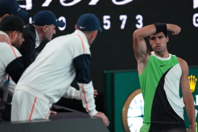 Alcaraz alle prese con l’infortunio, costretto a saltare anche il Masters 1000 di Montréal