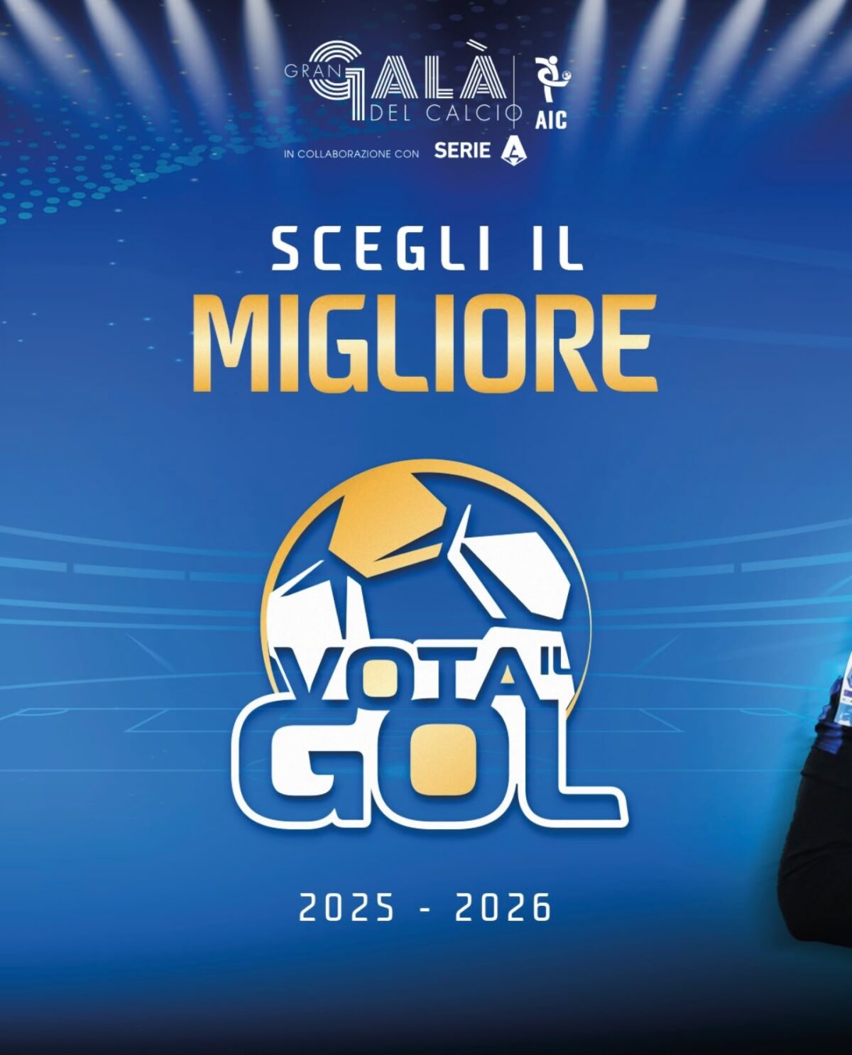 ‘Vota il gol’, l’iniziativa dell’Aic in vista del Galà del calcio: ecco chi sono i candidati