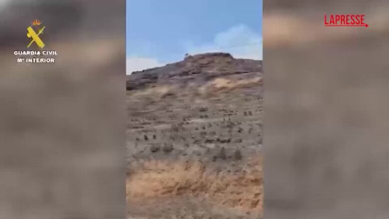 Incendio in Andalusia, la Guardia Civil cerca i dispersi