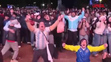 Mondiali 2026, i tifosi argentini in festa a Buenos Aires