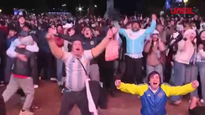 Mondiali 2026, i tifosi argentini in festa a Buenos Aires