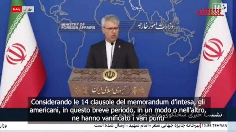 Nucleare Iran, Teheran dice no a ispezioni Aiea: le parole del portavoce del ministero degli Esteri Baghaei