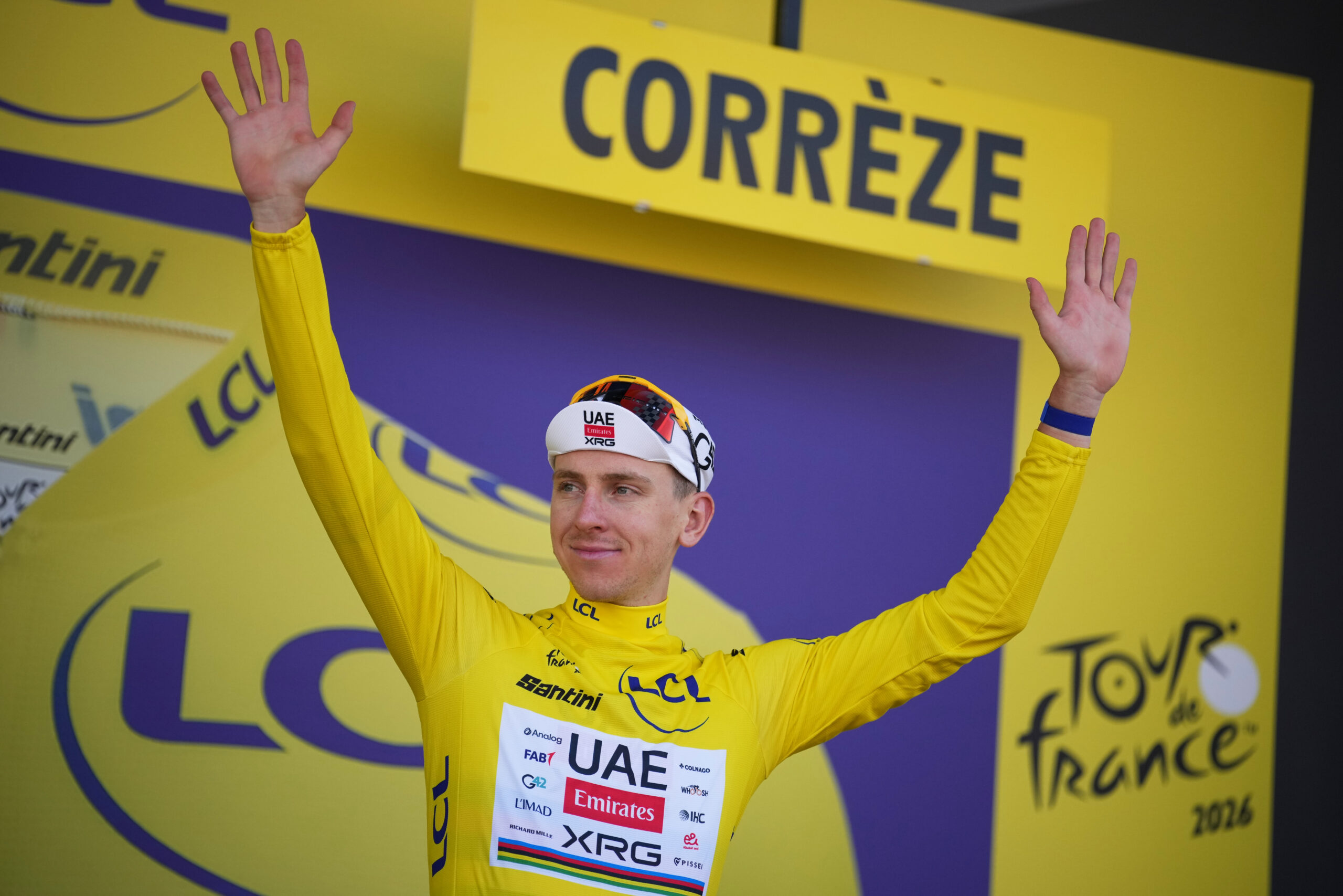 Tour de France 2026, Pogacar si impone nella decima tappa Tour de France 2026, Pogacar si impone nella decima tappa