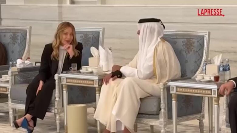 Qatar, Meloni a Doha alla cerimonia per la scomparsa di Al Thani