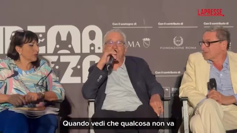 Roma, Robert De Niro ai giovani: “Se qualcosa non va sta a voi decidere cosa fare”