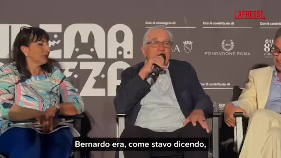 De Niro a Roma, i ristoranti con Bertolucci e l'umorismo di Leone. "Scorsese? Magari facciamo ancora uno o due film"