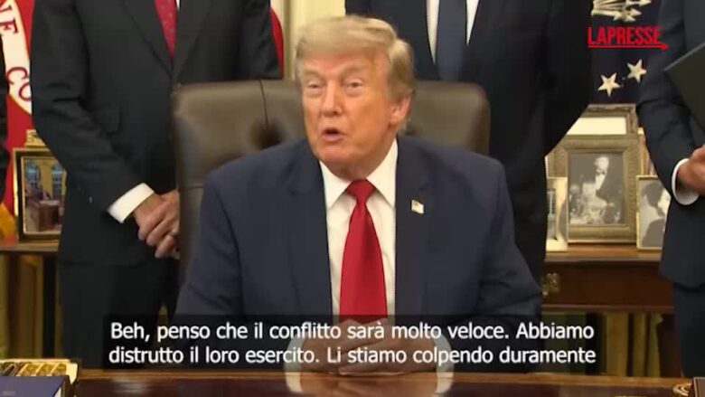 Iran, Trump: "Nuovo conflitto sarà veloce, ci faremo rimborsare dai Paesi del Golfo"