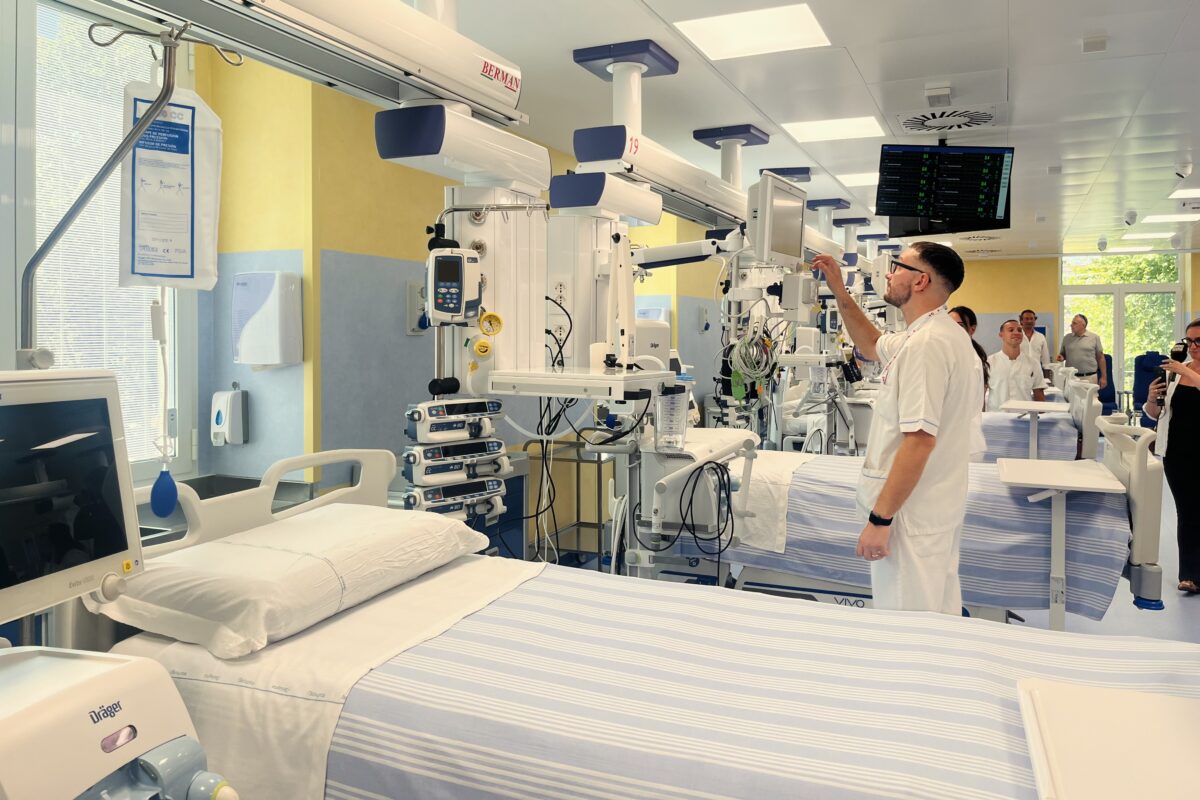 Policlinico Umberto I, dentro la nuova terapia intensiva ad alto biocontenimento Policlinico Umberto I, dentro la nuova terapia intensiva ad alto biocontenimento