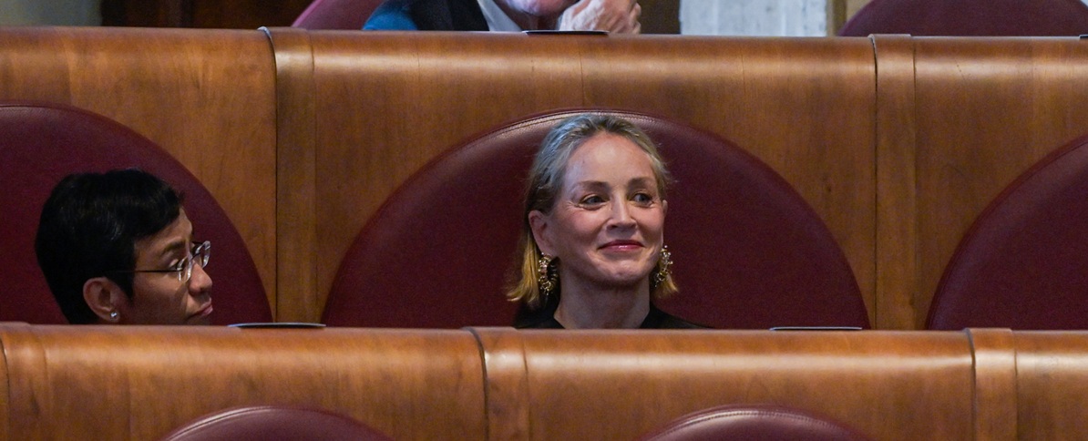 Sharon Stone a Roma: “Imparare a usare l’IA, la dignità umana non è un algoritmo”