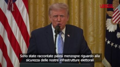 Trump: "Sistema elettorale vulnerabile, 278mila stranieri hanno votato illegalmente"