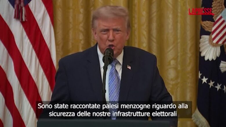 Trump: "Sistema elettorale vulnerabile, 278mila stranieri hanno votato illegalmente"