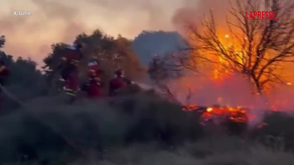 spagna nella provincia di saragozza incendio fuori controllo vigili del fuoco lottano contro le fiamme da Lapresse.it spagna nella provincia di saragozza incendio fuori controllo vigili del fuoco lottano contro le fiamme