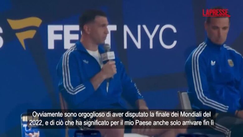 Mondiali 2026, Dibu Martinez: "I nostri tifosi sono i più pazzi, vogliamo festeggiare con loro"