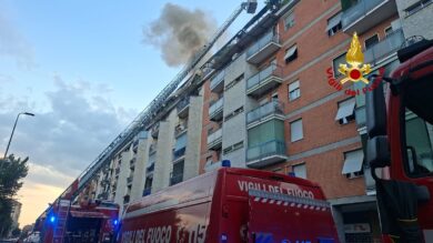 Milano, incendio in appartamento: due vittime