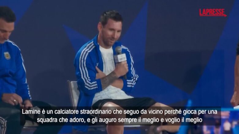 Mondiali 2026, Messi su Yamal: "Giocatore straordinario, la foto con lui? Pazzesca"
