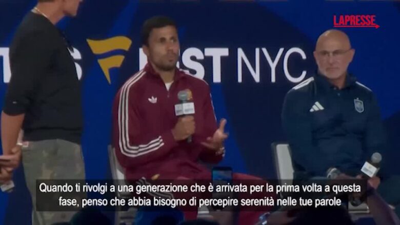 Mondiali 2026, Rodri: "È solo un'altra partita, il nostro un percorso lungo 4/5 anni"
