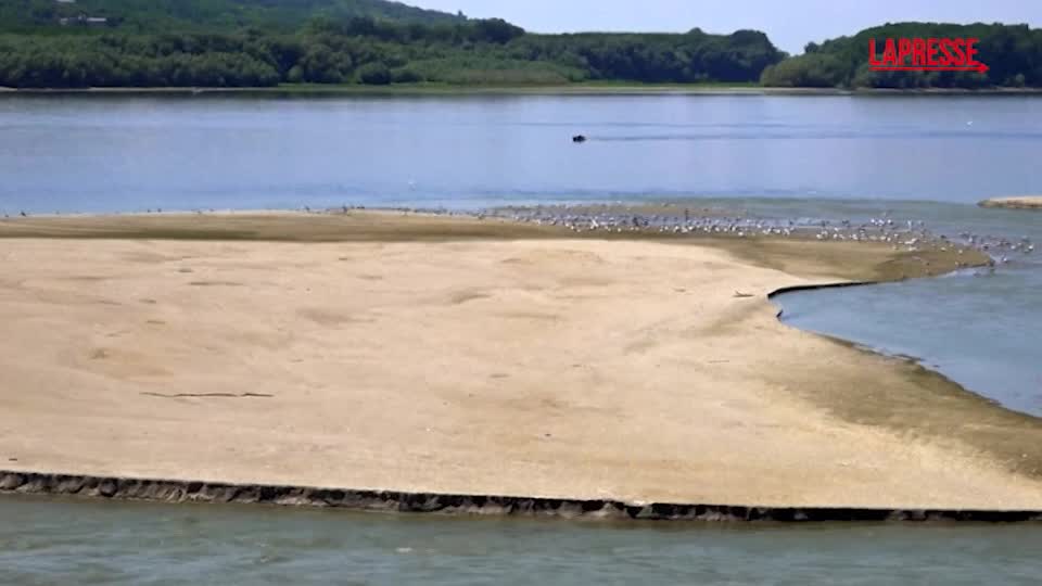 romania danubio ai minimi storici emergono isole di sabbia nel fiume da Lapresse.it romania danubio ai minimi storici emergono isole di sabbia nel fiume