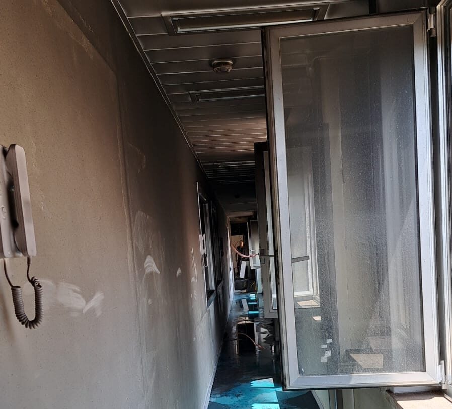 Incendio all’ospedale di Chieti: pazienti evacuati per precauzione Incendio all’ospedale di Chieti: pazienti evacuati per precauzione