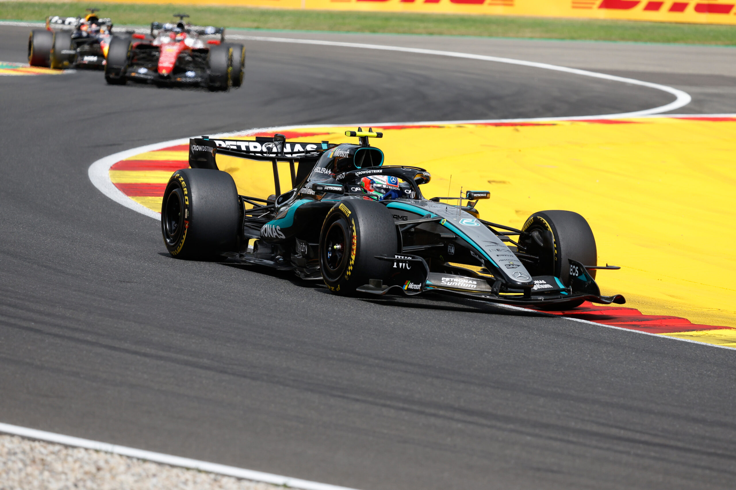 Formula 1, in Belgio trionfo di Kimi Antonelli davanti a Leclerc e Verstappen Formula 1, in Belgio trionfo di Kimi Antonelli davanti a Leclerc e Verstappen