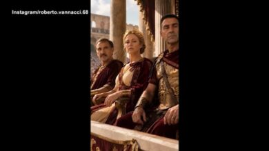 Vannacci posta video AI, in anfiteatro romano 'ordina' morte Schlein e Conte