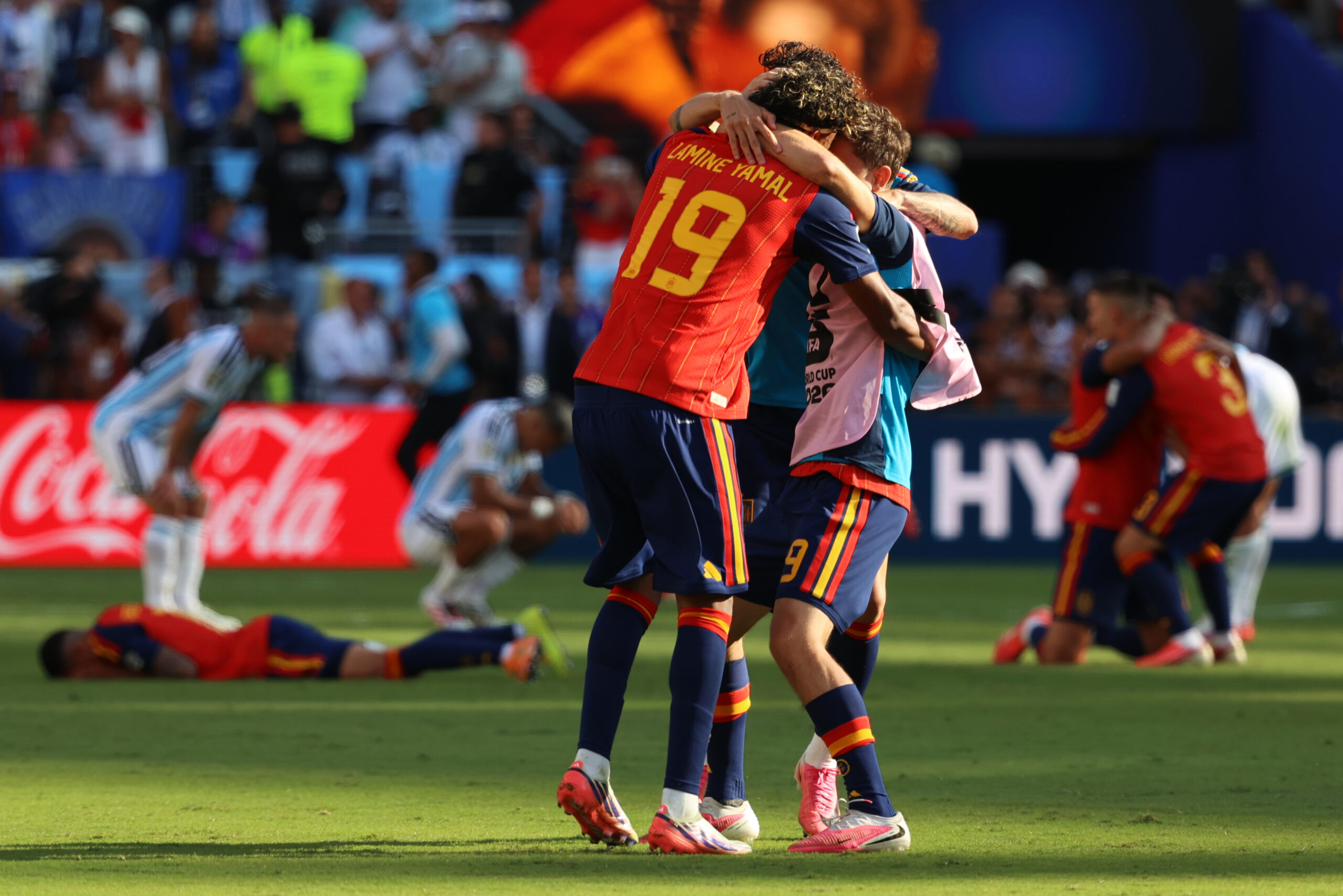 Mondiali 2026, la Spagna è campione: battuta 1-0 l’Argentina ai supplementari Mondiali 2026, la Spagna è campione: battuta 1-0 l’Argentina ai supplementari