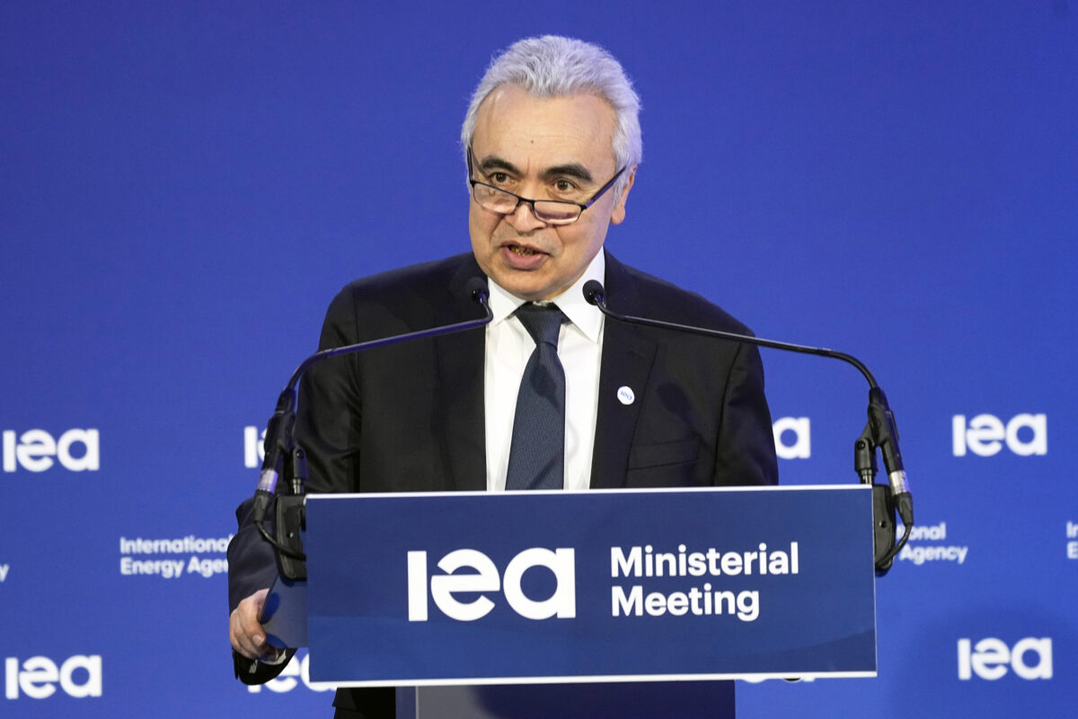 Il direttore esecutivo dell’AIE Fatih Birol (Foto AP/Michel Euler, Archivio)