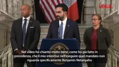 Usa, Mamdani: "New York non ha potere di arrestare Netanyahu ma governo sì"