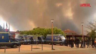 Francia, 20mila persone evacuate per un incendio nella Gironda
