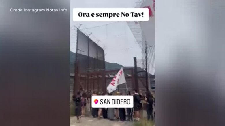 No Tav, marcia verso i cantieri: i video delle proteste